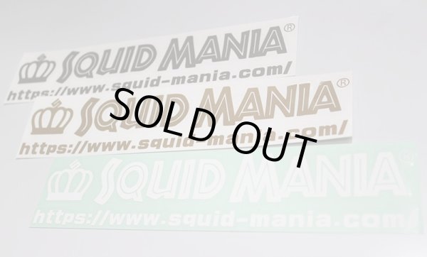 画像2: カッティング SQUID MANIA ポップ ロゴ (W300)[3M Japan 製] (2)