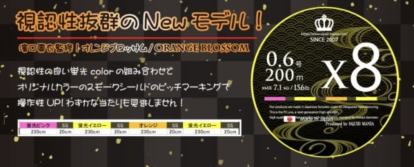 画像5: SQUIDMANIA オレンジブロッサム X8-PE  (5)