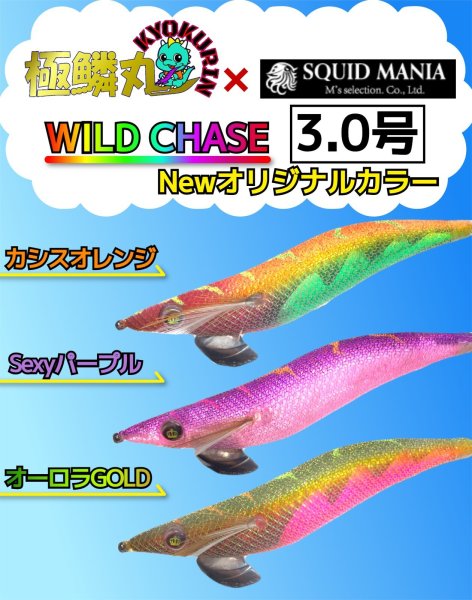 画像1: WILDCHASE 3.0号【お得な3本セット販売】[極鱗丸オリジナルNewカラー] (1)