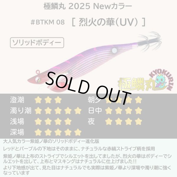 画像5: 【お得な7本セット】B-TR3.5号30g 極鱗丸オリカラ 2025Newカラー SQUIDMANIA WILDCHASE (5)