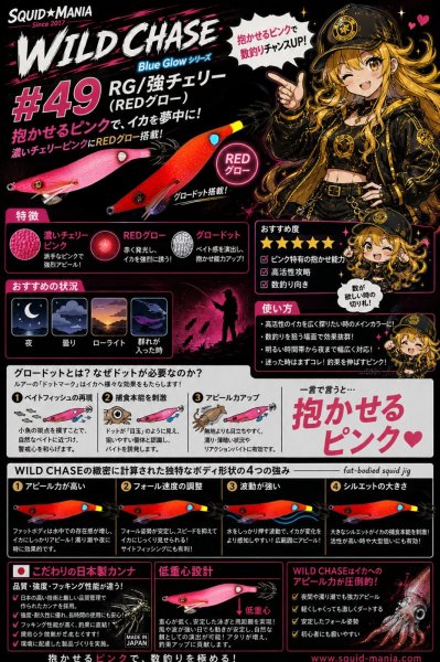 画像12: WILD CHASE 2.5号 イカメタル (12)