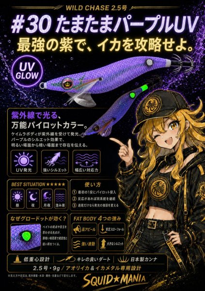 画像8: WILD CHASE 2.5号 イカメタル (8)