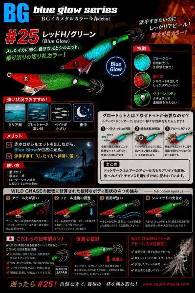 画像3: WILD CHASE 2.5号 イカメタル (3)