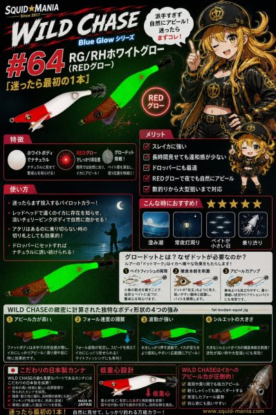 画像15: WILD CHASE 2.5号 イカメタル (15)