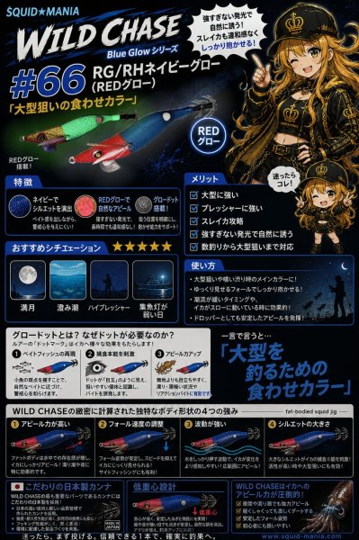 画像17: WILD CHASE 2.5号 イカメタル (17)