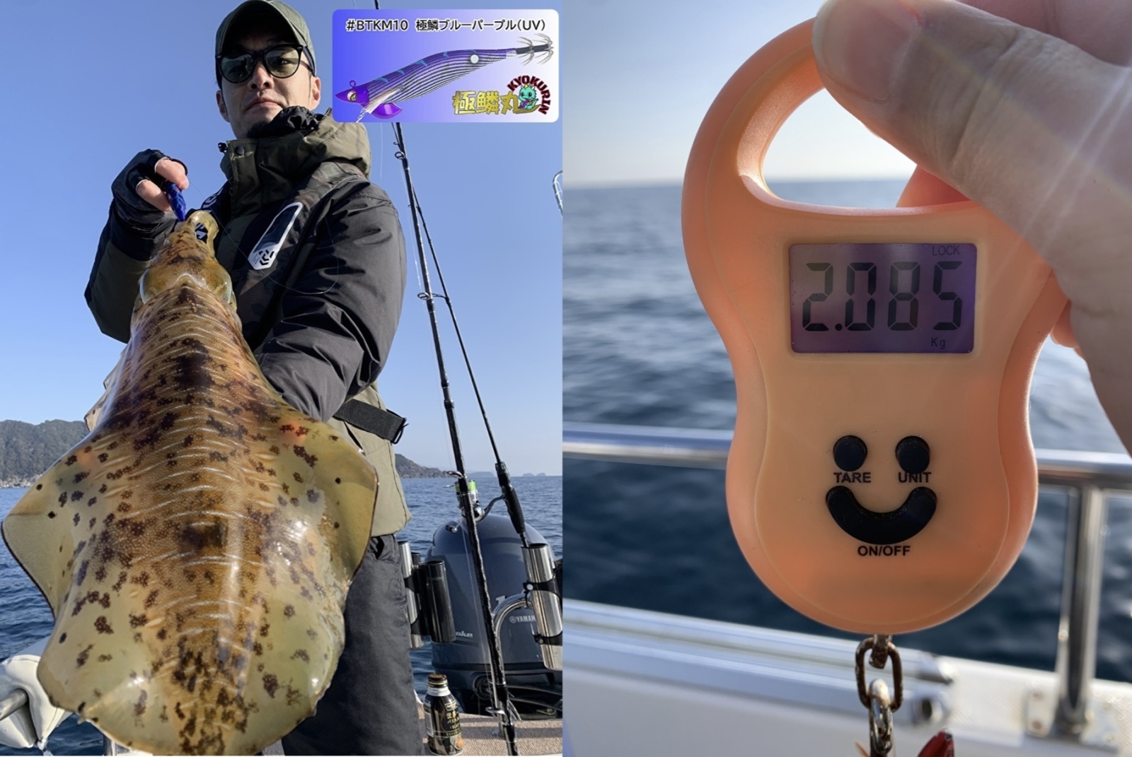 2026.02.14 アオリイカ 2055g